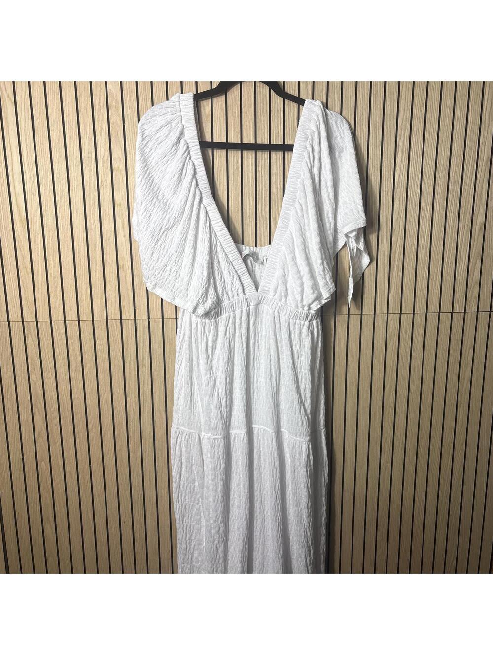 Free People Beach La La Maxi Dress (XL, White, NWT) - Picture 2 of 6